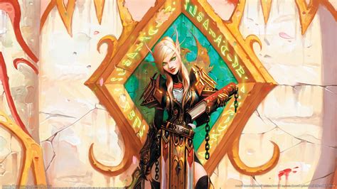 Wallpaper X Px Blood Elf Pc Gaming Women World Of