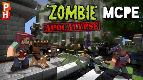 Zombie Apocalypse Map For Mcpe Youtube