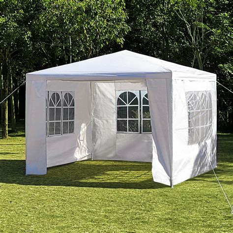 3x3m Heavy Duty Gazebo Marquee Strong Waterproof Garden Patio Party