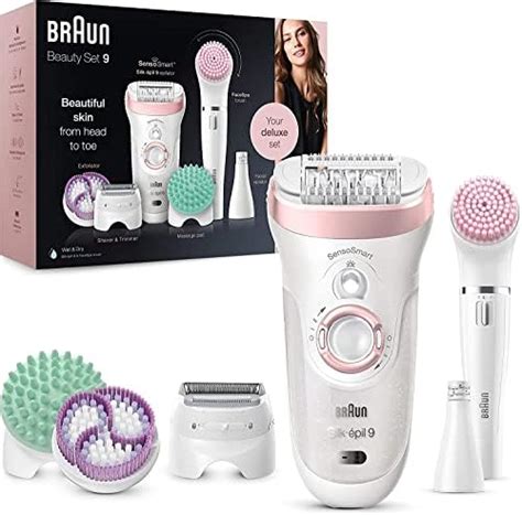 Braun Silk Pil Beauty Set Deluxe In Cordless Wet And Dry