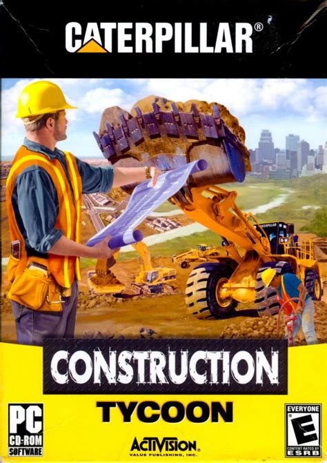 Caterpillar Construction Tycoon 2005 Windows Box Cover Art MobyGames