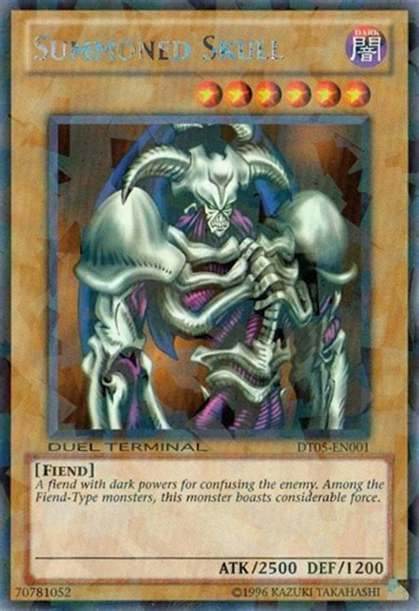 Yu Gi Oh Duel Terminal 5 Single Summoned Skull Rare Dt05 Da Card World