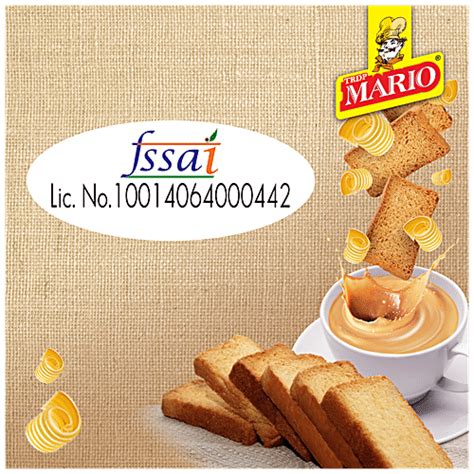 Buy Mario Butter Rusk Oven Fresh No Transfat Crunchy Teatime Snack