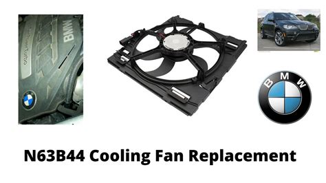 N B Cooling Fan Removal Procedure Bmw X E I Diy Youtube