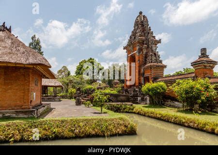 Paduraksa Gates Of Balinese Hindu Temple Pura Puseh Desa Batuan