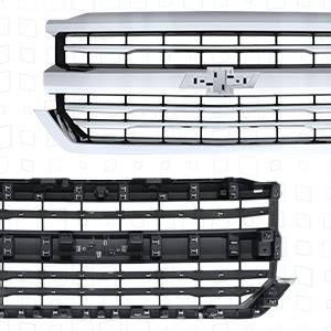 Amazon Pensun Front Grille Compatible With Chevy