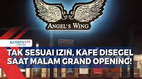 Beroperasi Tak Sesuai Izin Pemkot Bandar Lampung Segel Kafe Angel S