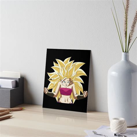 Caulifla Ssj3 Art Board Print For Sale By May2art Redbubble