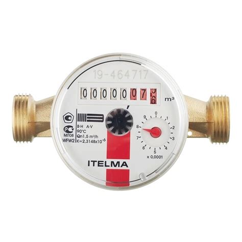 Счетчик для горячей воды Itelma WFW20 DN15 110 мм без сгонов — купить в ...