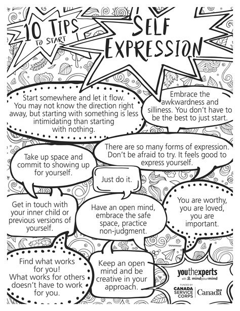 10 Tips To Start Self Expression English And French