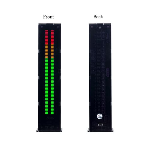 As60 Led Digital Music Spectrum Analyzer Audio Sound Level Indicator Vu