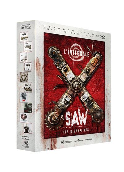 Saw Coffret Saw 10 Films Blu Ray Blu Ray James Wan Darren Lynn