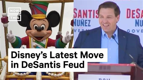 Disney Cancels Florida Campus Project Amid Desantis Feud Youtube