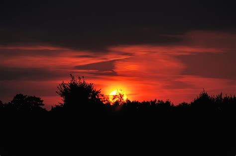 Banco De Imagens Horizonte Nuvem Céu Nascer Do Sol Por Do Sol Luz Solar Alvorecer