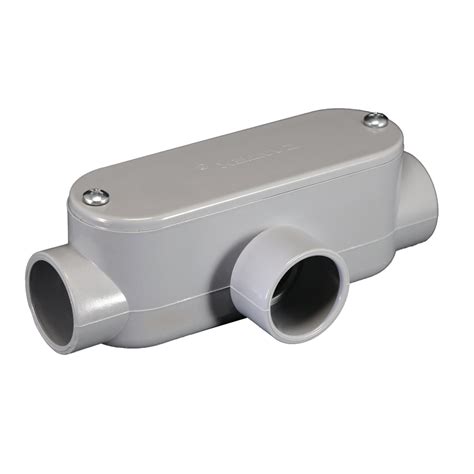 2 In Conduit Body Type T Cantex Pvc Pipe And Fittings