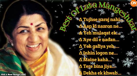 Best Of Lata Mangeshkar Hits Of Didi Songs Of Lata Mangeshkar YouTube