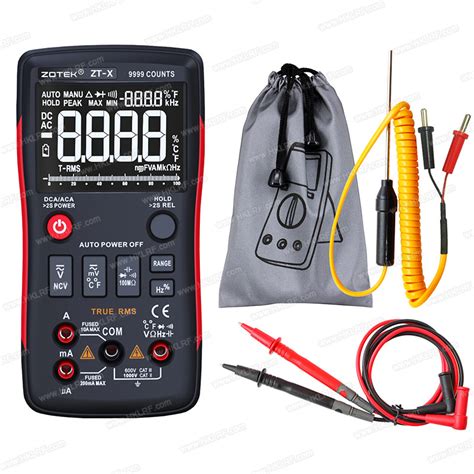 ZOTEK ZT X True Rms Digital Multimeter Auto Range With NCV DATA HOLD