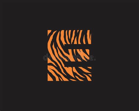 Tiger Stripe Letters Stock Illustrations Tiger Stripe Letters