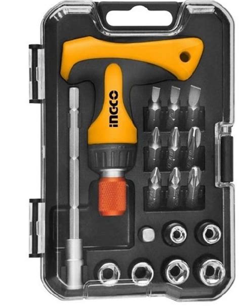 Ingco Hksdb T Handle Wrench Screwdriver Set Pcs Tejarra