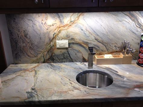 Fusion Granite Top And Backsplash By Natural Stoneworks Lancaster Pa