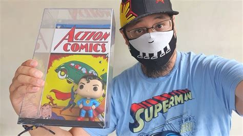 Funko Pop Comic Covers Superman 01 Unboxing Video Contest 2021 Funkofunaticph Youtube