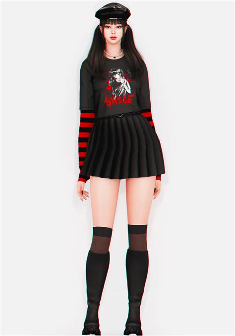 Plbsims Plbsims Epiphany T Shirt Skirt By Emily CC Finds