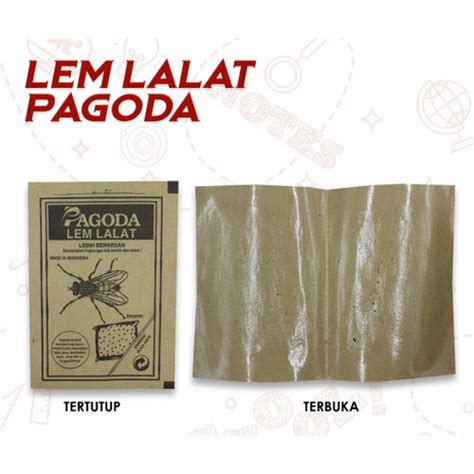 Jual Lem Lalat Kertas Pagoda Perangkap Lalat Isi Lembar Jakarta