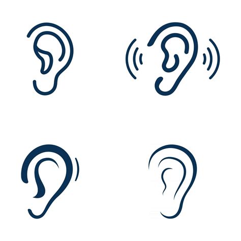 Ear Logo Template Vector Icon 2497203 Vector Art At Vecteezy