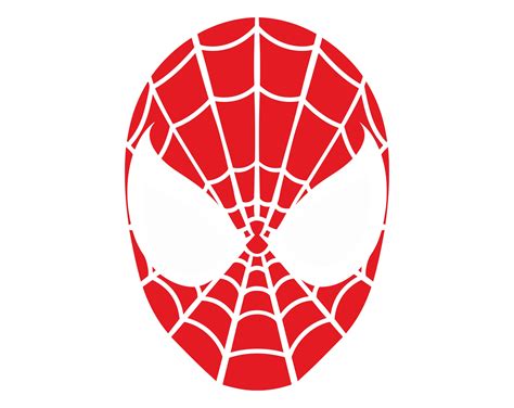 Spiderman Svg Layered Spiderman Face Svg Spiderman Face Png