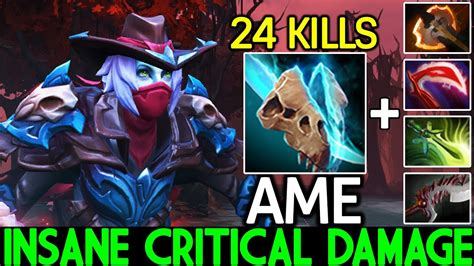 AME Phantom Assassin Insane Critical Damage Destroy Pub Game Dota 2