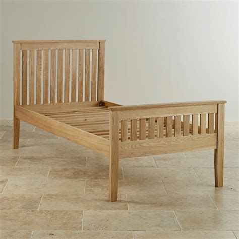 Cairo Natural Solid Oak Single Bed Bedroom Furniture