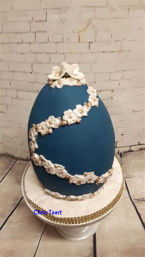 Easter Egg Cake - CakeCentral.com