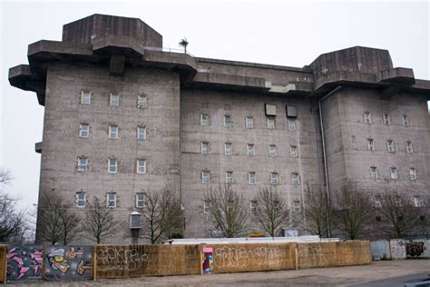 Flakturm IV G-Tower Heiligengeistfeld (Flak tower) - Hamburg ...