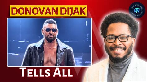 Donovan Dijak Talks Exit From WWE And Being A Free Agent Wrestling