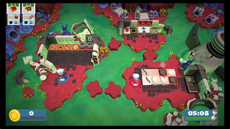 A Peek At The Different Levels In Overcooked 2