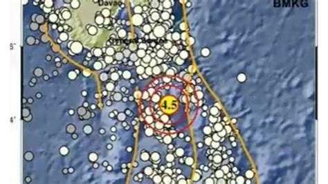 Bmkg Gempa Terkini Di Indonesia Kamis 15 Desember 2022 Gempa Getarkan