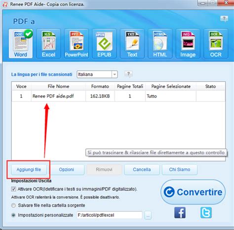 Convertire Pdf In Html Gratis Renee Pdf Convertitore