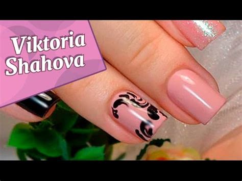 Гель-лак под кутикулу. Как нанести? Есть два варианта - YouTube