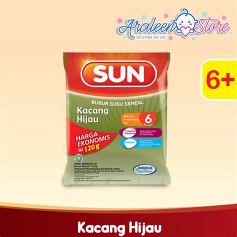 Jual Sun Bubur Bayi Mpasi Bulan Bubur Sun Kemasan Kotak Sachet