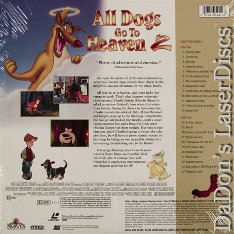 All Dogs Go To Heaven Poster