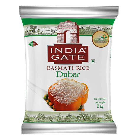 India Gate Basmati Rice Dubar Kg Amazon In Grocery Gourmet Foods