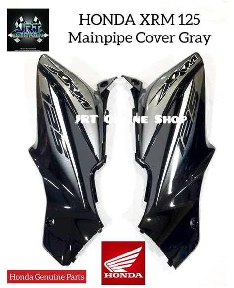 Honda XRM 125 Mainpipe Cover Set Gray Lazada PH