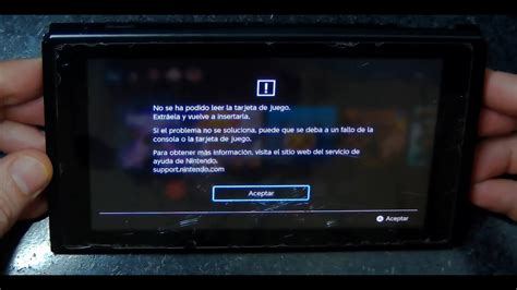 Reparar Lector Juegos Nintendo Switch Youtube