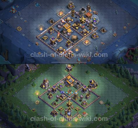 Top Builder Hall Level 10 Anti 3 Stars Base With Link Clash Of Clans 2023 Bh10 Copy 125