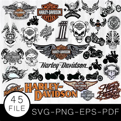 Harley Davidson SVG Bundle Harley Davidson Cut File Harley Clip