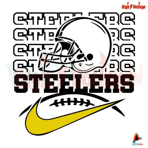 Steelers Football Logo SVG NFL Teams Cricut Files Silhouette - Inspire ...