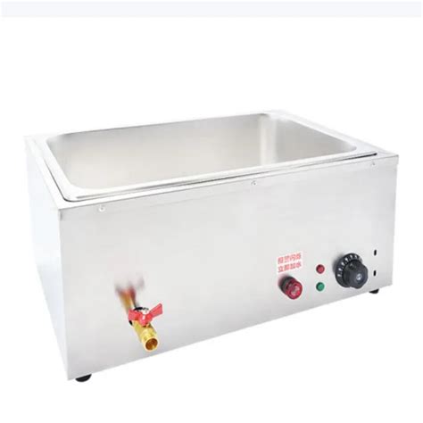 BAIN MARIE ÉLECTRIQUE 1 Bacs Gastro GN 1 1 Acier Inoxydable Fonction