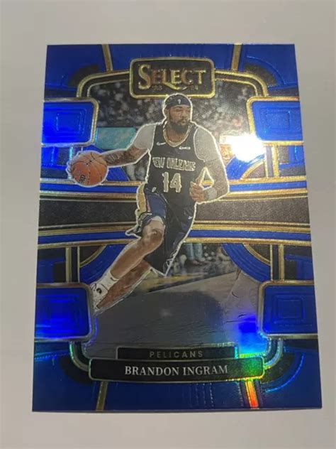 2023 24 PANINI SELECT Brandon Ingram Concourse Blue Prizm 28 pélicans