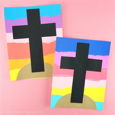 Easter Cross Craft Cross Crafts Easter Arts And Crafts Easter