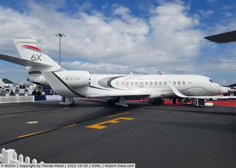 Aircraft F WZOA 2022 Dassault Falcon 6X C N 004 Photo By Florida